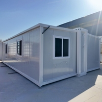 Maison conteneur mobile écologique extensible F700, préfabriquée, modulaire, pliable, mini-maison, cabane, bureau personnalisé, villa