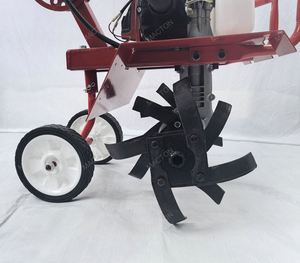 Outils professionnels de préparation des terres agricoles : Micro-motoculteur à chenilles refroidi par air, Mini-motoculteur, Motoculteur à chaîne sur rail - Product Image 5