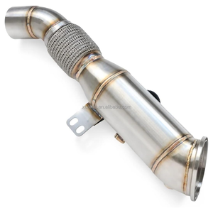 Système d'échappement haute performance pour BMW 3er <span class=keywords><strong>335d</strong></span> XDrive <span class=keywords><strong>F30</strong></span>, downpipe 76 mm, en acier inoxydable 304 - Product Image 3