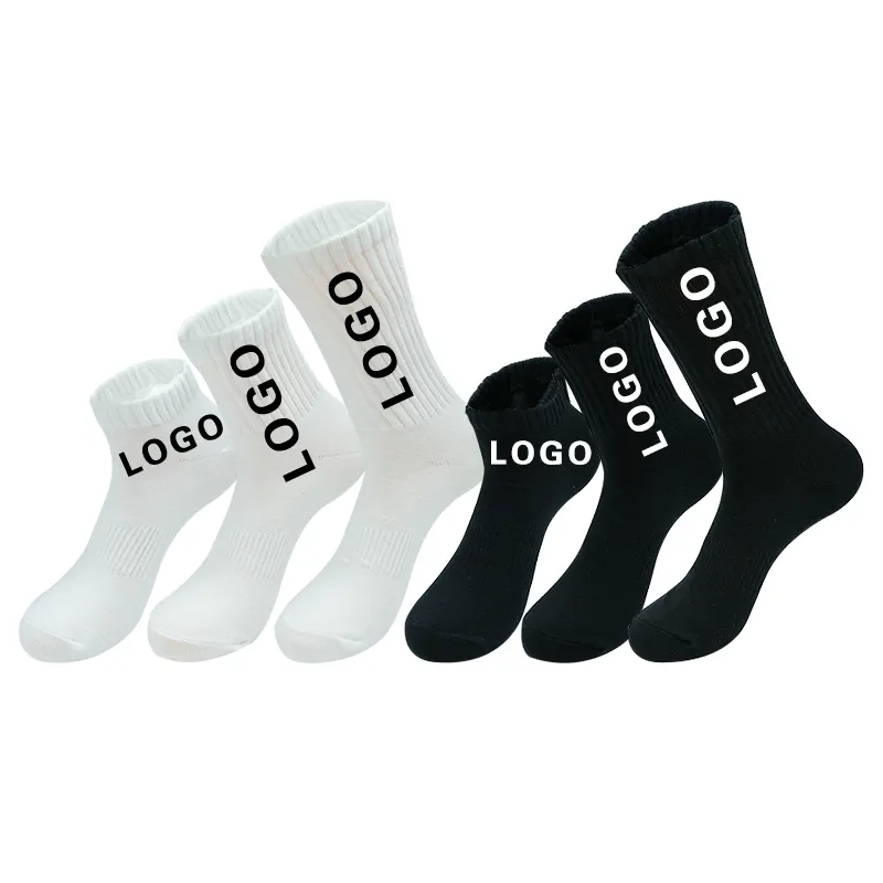 Manufacturer wholesale winter men business 2022 fashion no MOQ fast sample cotton custom sports socks