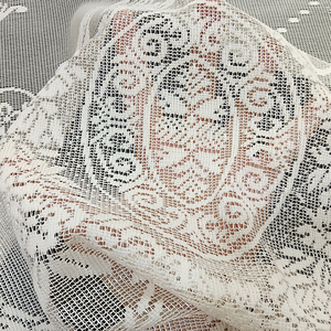 <span class=keywords><strong>Voile</strong></span> en tulle léger et doux, filet de maille, rideau en polyester jacquard, <span class=keywords><strong>tissu</strong></span> <span class=keywords><strong>transparent</strong></span> de styliste, bon marché, 1 pièce - Product Image 4