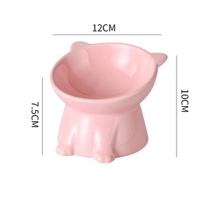 Adorable bol en céramique pour chiens et chats, bol surélevé pour animaux de compagnie, pour chiens et chats - Product Image 6