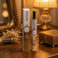Semprotan Parfum Eau De Parfum Metalik Silver White Pocket Sprayer Bar Travel Prolonged untuk Pria & Wanita