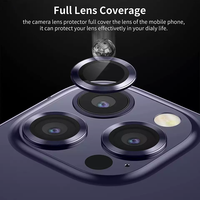 Protecteur d'écran d'objectif de caméra Offre Spéciale pour iPhone 14 Pro Max 14 plus 15 16 13 12 protecteur d'écran d'objectif de caméra en verre trempé