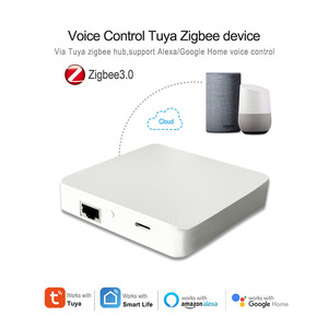 Gateway Zigbee LAN 90x90x20mm 5V 1A Tuya Smart Home, Gateway Multimodo Cableado con Botón de Reinicio e Interfaz de Cable - Product Image 4