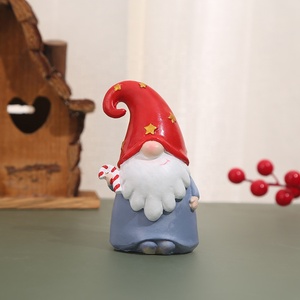 Articles d'artisanat en résine, nains mignons, décorations de table, décorations de Noël, décorations de maison créatives de style dessin animé - Product Image 2