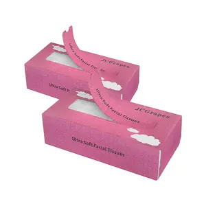 WCX Custom Tissue Paper Box Soft Facial Tissue Paper Packaging Box