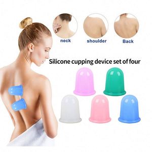 Бесплатная силиконовая чашка гуаша чашка стимуляция акупунктурные вакуумные чашки тестовая Машина терапия для женщин спа инструмент для соскабливания - Product Image 3