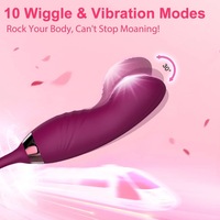 Neuer Rosen-Vibrator Erwachsenen-Sexspielzeug Weiblicher Klitoris-Nippel-Stimulator G-Punkt Vakuum-Stimulator Dildo für Frauen Finger-Vibrations-Stimulator