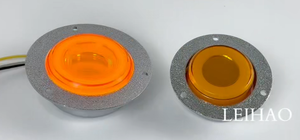 Nuova Luce Tunnel 3D 10-30v da 2 e 2,5 Pollici, Luce <span class=keywords><strong>Lampeggiante</strong></span> Rossa, Gialla e Bianca per Luci di Camion - Product Image 3