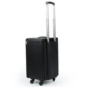 Neues Produkt Luxus Samt Trolley Schmucke tui Reise Schmucks cha tulle Display Pu Leder Rädern tragen Schmuck Reise box - Product Image 2