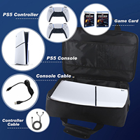 Sac de protection pour console PS5 SLIM Sac de transport Sac de rangement pour accessoires PS5 Slim