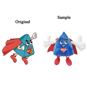 Juguetes de <span class=keywords><strong>peluche</strong></span> de conejo de algodón suave con forma de cono triangular, personalizables, para regalo de cumpleaños para niñas, con peso, venta al por mayor - Product Image 2