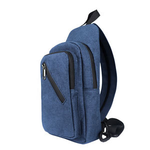 Sac à dos de voyage antivol avec cadenas, sac à bandoulière pour femmes et hommes, randonnée, petit sac à bandoulière, imperméable, 2 en 1, sac à dos de poitrine - Product Image 6
