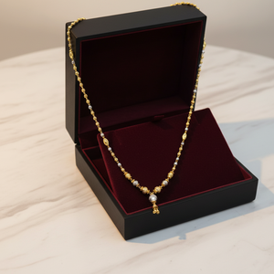 Elegant Gold Necklace Traditional Design Bridal Jewelry Wedding Party Wear Indian Style Necklace <b>Gift</b> for Women - Product Image 3