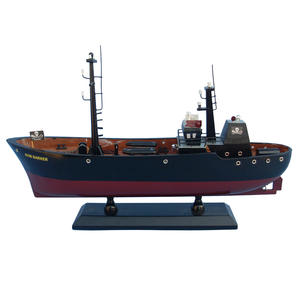 Modèle de bateau de pêche au crabe <span class=keywords><strong>en</strong></span> <span class=keywords><strong>bois</strong></span> Northwestern Wizard Steve Irwin, Discovery Deadliest Catch, modèle de navire artisanal, décoration de la maison - Product Image 3