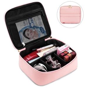Boîte de rangement cosmétique de luxe personnalisée avec logo, étanche, anti-poussière, petite boîte de rangement USB, trousse de maquillage, pochette à fermeture éclair - Product Image 1