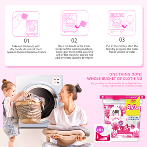 3-in-1 zat aktif Pod penghilang cucian 8x konsentrasi 3D rasa kotak 12 Kapsul pabrik langsung grosir - Product Image 4