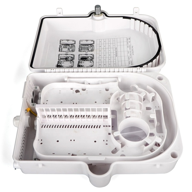 New Design 24 Core FTTH Fiber Optic Optical Distribution Box with GPRS & TCP Support FDB-24MA Model CE Certified