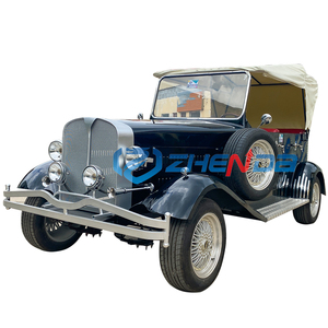 Voiture électrique vintage personnalisable Zhenda Classic Black Retro pour le tourisme, à vendre à bas prix avec 1 an de garantie - Product Image 1