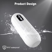 Masseur masculin automatique à 8 fréquences avec sons réalistes, rechargeable par USB, dispositif vibrant pour soins personnels, outil de bien-être mains libres