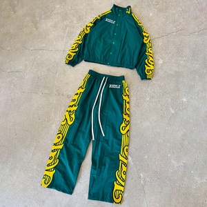 Fabricant de vêtements à Dongguan, veste zippée en nylon imperméable de haute qualité, ensemble de survêtement décontracté pour hommes, coupe-vent - Product Image 2