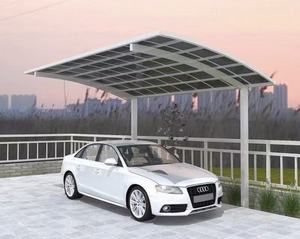 Abri de voiture, garage extérieur, toit en polycarbonate, abri de voiture, pare-soleil, auvent en aluminium, abri de voiture - Product Image 1
