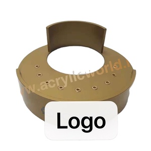 Estante de exhibición de botella de vino, base de exhibición de glorificador de botella de vino, acrílico, led - Product Image 1