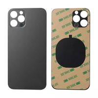 Remplacement du boîtier de la porte arrière d'origine OEM Design à grand trou Accessoires pour téléphones mobiles 12 Pro Max Couvercle de la batterie arrière Verre arrière
