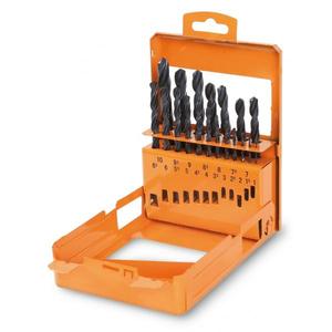 BETA - 004100419 Jeu de forets hélicoïdaux avec tiges cylindriques dans un boîtier-EAN 8014230086729 DRILL BITS DRILL SETS - Product Image 1