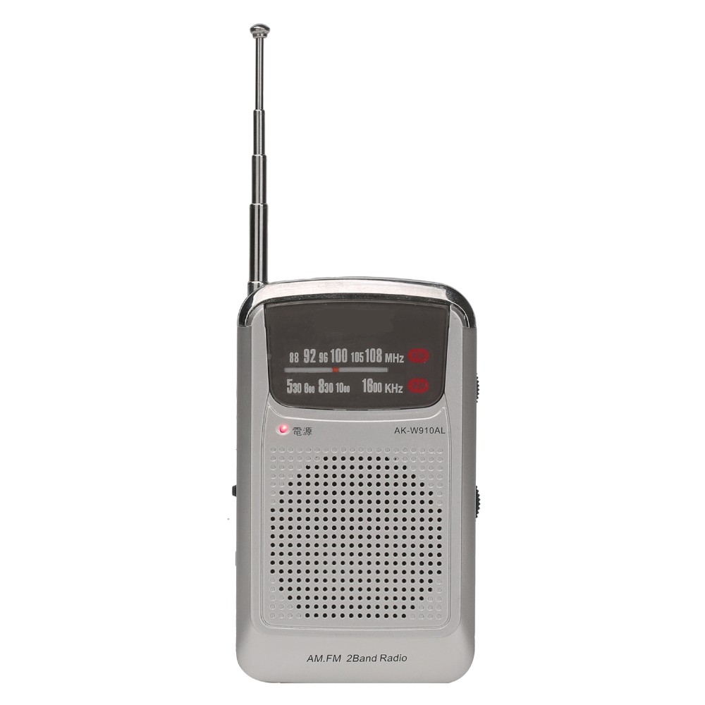 Лучший портативный радио приемник FM/AM диапазона частоты с разъемом для наушников