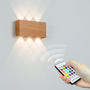 <span class=keywords><strong>Luce</strong></span> da parete moderna Deco senza fili Hotel su e giù per la parete ricaricabile LED RGB Led lampada da parete - Product Image 3