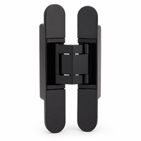 Charnières de luxe modernes pour meubles, charnières à bouton de haute qualité en acier inoxydable, quincaillerie dissimulée pour armoires
