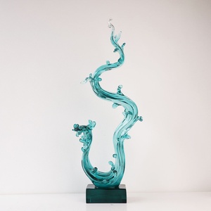 Escultura de Dragón de Resina Moderna, Simple y Creativa, Artesanía de Lujo para Decoración de Sala de Estar, <span class=keywords><strong>Entrada</strong></span> y Escritorio - Product Image 3