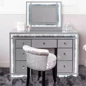 <span class=keywords><strong>Coiffeuse</strong></span> miroir en diamant écrasé, meilleure vente, <span class=keywords><strong>coiffeuse</strong></span> avec miroir, <span class=keywords><strong>coiffeuse</strong></span> led, miroir de maquillage <span class=keywords><strong>Hollywood</strong></span>, 2022 - Product Image 4