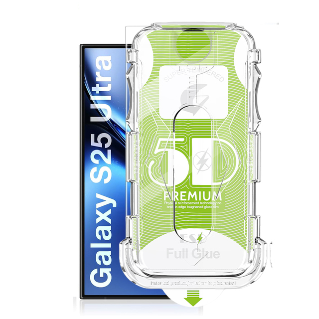 High Quality HD Steel Tempered Glass Screen Protective Film for Samsung S26 S25 Ultra Series Easy Install Fingerprint Unlock