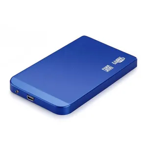 तेज गति USB3.0 एल्यूमीनियम हार्ड डिस्क ड्राइव HDD संलग्नक 2.5 "बॉक्स 2TB बाहरी भंडारण बॉक्स के लिए 2.5 इंच SATA HDD मामला