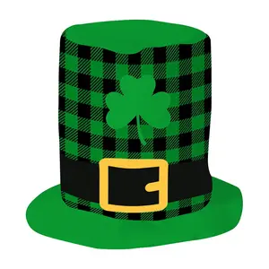 Dijital baskı Polyester St. Patrick günü şapkaları ile şenlikli olsun