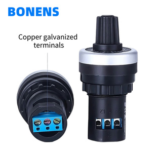 BONENS Hochpräzises Drehzahlregelungspotentiometer Einstellbarer Frequenzumrichter Eintouriger Drehregler 300 Umdrehungen LA42DWQ-22 - Product Image 4