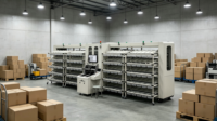 Organizador de Paquetes de Pared para Terminal de Mensajería, Máquina Clasificadora Automatizada de Doble Canal de Alta Velocidad para Procesamiento de Lotes de Paquetes Pequeños