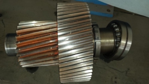 Engrenage planétaire de grande taille en acier forgé, grand engrenage hélicoïdal - Product Image 3