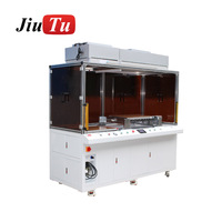Machine de stratification complète à double écran montée sur véhicule 510x710mm pour film de protection en verre AG/AR/AF/OCA/PET