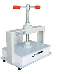 Manual Flat Paper Press Machine A4 Size Paper Flatter Screw Machine Nipping Machine for Photo Books Invoices Checks Receipts