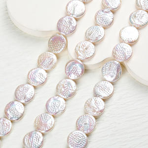 Nouvelles perles d'eau douce naturelles de forme baroque, fortes et brillantes, de 15 à 16 mm, perles brutes pour la fabrication de bijoux faits main - Product Image 4