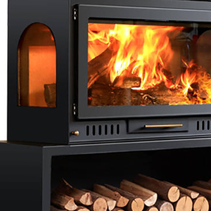 <span class=keywords><strong>Estufa</strong></span> de Leña de Acero al Carbono de Ahorro Energético para Calefacción Interior Chimenea de Leña Calentador de Leña <span class=keywords><strong>Estufa</strong></span> de Inserción para Interiores - Product Image 2
