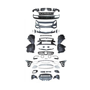 S Class <span class=keywords><strong>Coupe</strong></span> W217 C217 Actualización S65 Estilo Parachoques delantero Rejilla Difusor trasero Punta de escape Kit de cuerpo para <span class=keywords><strong>Mercedes</strong></span> Benz 2014-2021 - Product Image 1