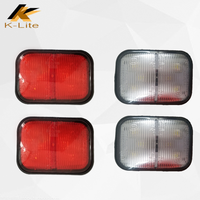 K-lite Factory Multi-couleurs 12v-24v LED Feu de signalisation latéral pour accessoires d'éclairage de remorque de camion camping-car