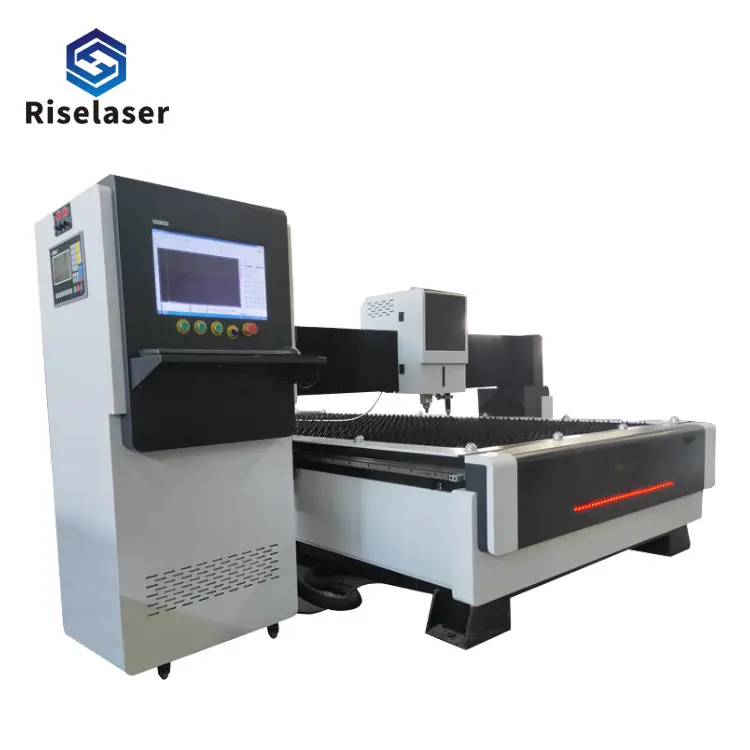 Cnc Plasmavezel Lasersnijmachine 1500W 2000W 3000W 1000W 6000W Voor Plaatwerkvezel Lasermetaalsnijmachine
