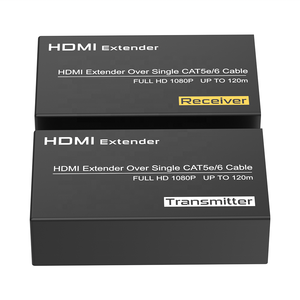 1080P HDMI Extender một đến nhiều RX HDMI <span class=keywords><strong>Transmitter</strong></span> Receiver qua IP cho Cat6 lên đến nhận được 120m - Product Image 2