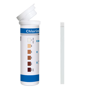 100 Pièces - Bandelettes de <span class=keywords><strong>Test</strong></span> au Dioxyde de <span class=keywords><strong>Chlore</strong></span>, Désinfectant de Laboratoire 0-3000 Ppm, Bandelettes d'Analyse au Dioxyde de <span class=keywords><strong>Chlore</strong></span> pour <span class=keywords><strong>Piscine</strong></span> - Product Image 2